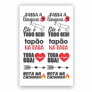 KIT SEXY TATTOO PASSA A ROLA