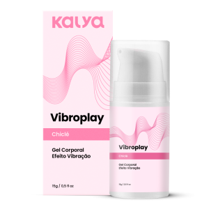 VIBROPLAY CHICLÉ - Vibrador Gel Beijável