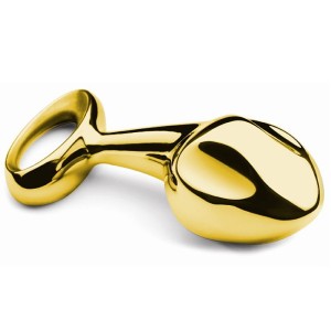 PLUG PARA PRÓSTATA DE AÇO LUXO DOURADO DAN
