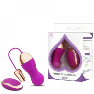 CÁPSULA VIBRATÓRIA RECARREGÁVEL WIRELESS  REMOTE CONTROL JUMP EGG WEE 