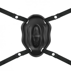 ESTIMULADOR CLITORIANO RECARREGÁVEL C/ 12 MODOS DE VIBRAÇÃO  ULTRA HARNESS PRETTY LOVE CARTER