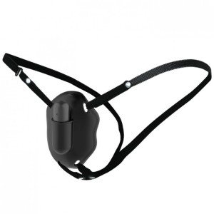 ESTIMULADOR CLITORIANO RECARREGÁVEL C/ 12 MODOS DE VIBRAÇÃO  ULTRA HARNESS PRETTY LOVE CARTER