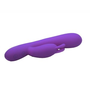 VIBRADOR PRETTY LOVE HOBART C/ MOVIMENTO DE DEDILHAR DAN