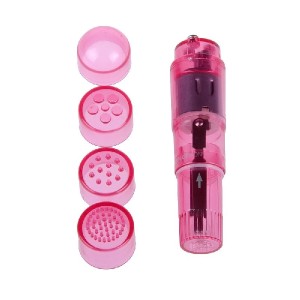 Mini Vibrador com 4 Cabeças