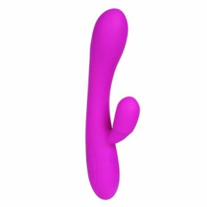 VIBRADOR COM ESTIMULADOR CLITORIANO COM 30 MODOS DE VIBRAÇÃO PRETTY LOVE VICTOR DAN