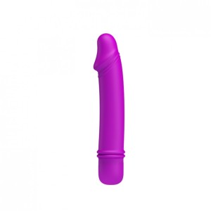 MINI VIBRADOR COM PONTA EM FORMATO DE GLANDE COM 10 MODOS DE VIBRAÇÃO PRETTY LOVE EMILY