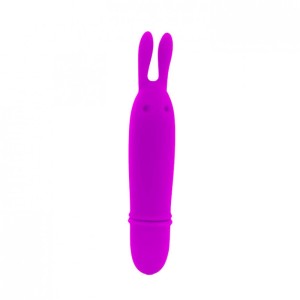 MINI VIBRADOR E MASSAGEADOR COELHO PRETTY LOVE BOYCE - GUANG