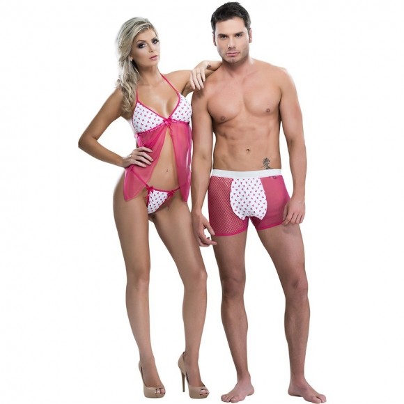 FANTASIA TEMÁTICA CASAL CUPIDO SEXY FANTASY
