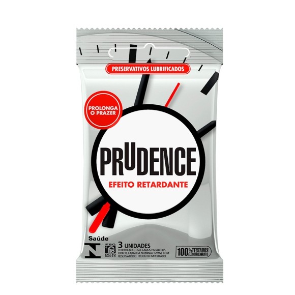 PRESERVATIVO PRUDENCE EFEITO RETARDANTE PRUDENCE