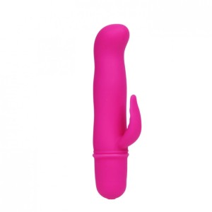  VIBRADOR PONTO G C/ ESTIMULADOR CLITORIANO E 10 MODOS DE VIBRAÇÕES PRETTY LOVE BLITHE
