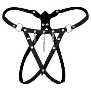 CALCINHA DOMINADORA CORRENTE PENDURADA DOMINATRIXXX