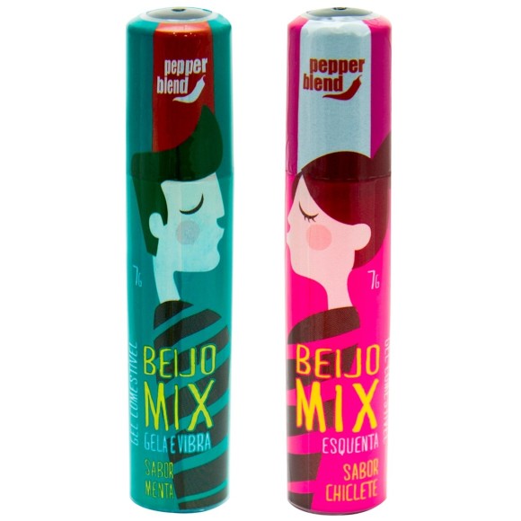 BEIJO MIX MENTA / CHICLETE  2 X 7 G PEPPER BLEND