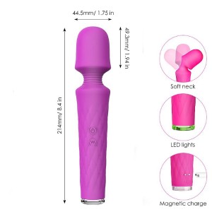 VARINHA MASSAGEADORA RECARREGÁVEL LUNA S-HANDE