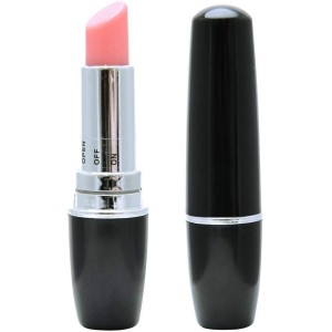 VIBRADOR BATOM LIPSTICK VIBE PRETO