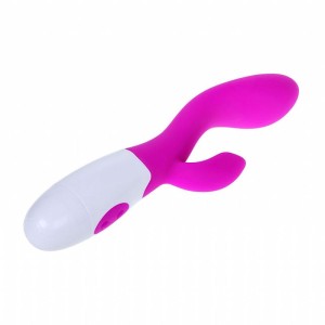 Vibrador Ponto G com Estimulador de Clitóris à Pilha