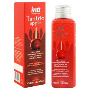 TANTRIC APPLE ÓLEO PARA MASSAGEM TÂNTRICA AROMA MAÇÃ DO AMOR 130ML INTT