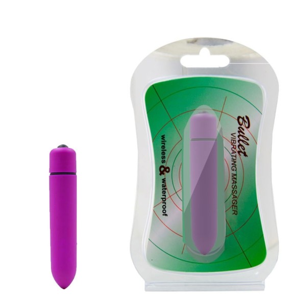 Cápsula Longa com 10 Modos de Vibração  BULLET VIBRATING MASSAGER