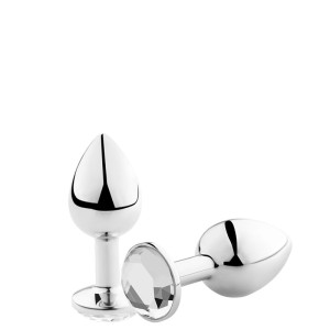 Plug Anal Jóia Transparente P