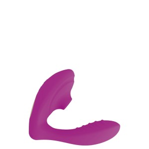 Estimulador Clitoriano com Sucção e Penetrador Ponto G