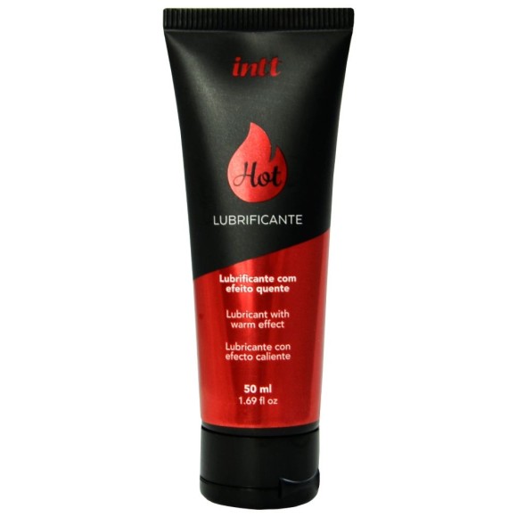 LUBRIFICANTE HOT SABOR MORANGO 50ml INTT