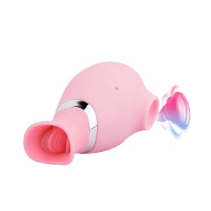 Mini Estimulador com Língua Estimuladora e 7 Modos de Ondas de Pressão