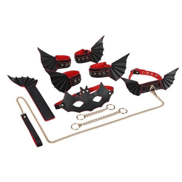 KIT BONDAGE LUXO 7 EM 1 MORCEGO