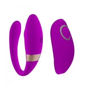 Vibrador de Luxo para Casais Recarregável Com Conrole Remoto