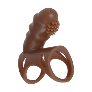 Anel Peniano Extendido com Estimulador de Clitóris com Vibro