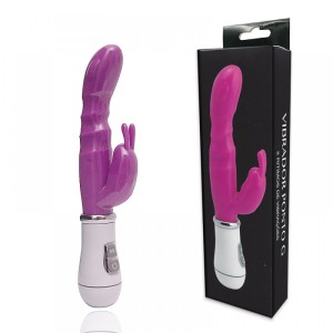 VIBRADOR PONTO G COM ESTIMULADOR DE CLITÓRIS