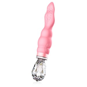 Vibrador Recarregável em Puro Silicone