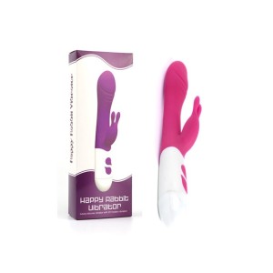 HAPPY RABBIT VIBRATOR PINK ADÃO E EVA