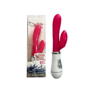 SLIM LINE PASSION WAVE JACK RABBIT - 12 modos de vibração ADÃO E EVA