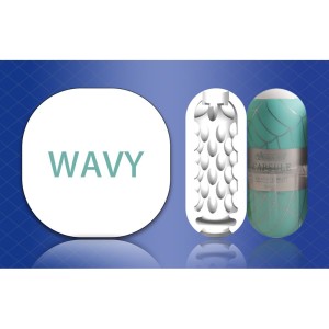 MASTURBADOR TUBO CAPSULE WAVY