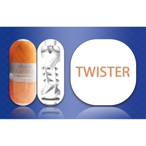 MASTURBADOR TUBO CAPSULE TWISTER