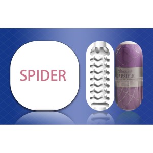 MASTURBADOR TUBO CAPSULE SPIDER