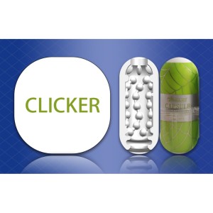 MASTURBADOR TUBO CAPSULE CLICKER