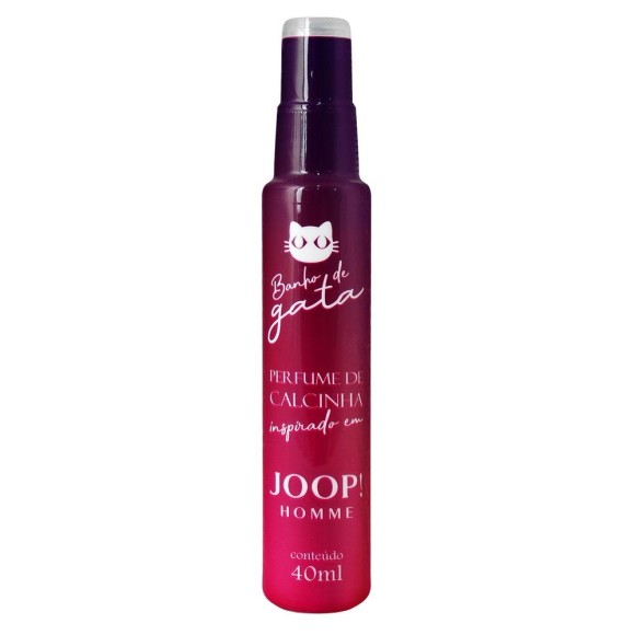 Banho De Gata Joop Homme Perfume De Calcinha 40Ml Soul Cosméticos
