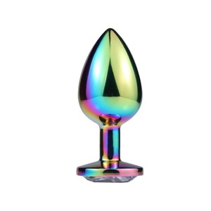 Plug Anal Rainbow Turquesa