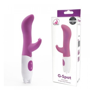 VIBRADOR PONTO G COM ESTIMULADOR CLITORIANO 10 VIBRAÇÕES G-SPOT DUAL