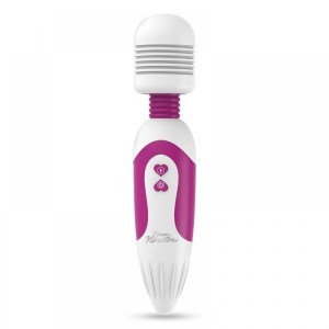 Massageador em Silicone ABS Super Macioc om 12 Modos de Vibrações