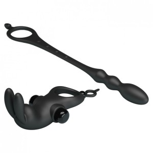 Anel Peniano e Plug Anal Estimulador de Próstata