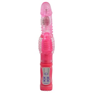 VIBRADOR JACK RABBIT VAI E VEM ROSA