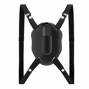 ESTIMULADOR CLITORIANO RECARREGÁVEL C/ 12 MODOS DE VIBRAÇÃO  ULTRA HARNESS PRETTY LOVE CARTER