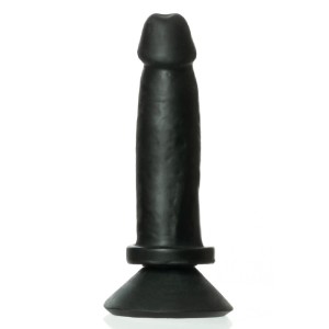 Pênis Cyber Skin Tom Realistic Ventosa Negro 14 X 3,5Cm Upper