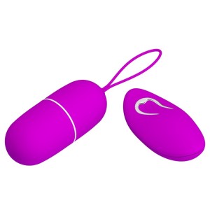 Cápsula Vibratória Oval com Controle Remoto