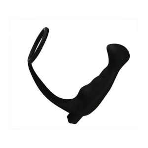 Massageador de Próstata Vibro com Anel Peniano