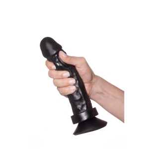 Pênis Cyber Skin Bernard Realistic Ventosa NEGRO 17 X 4,5Cm Upper