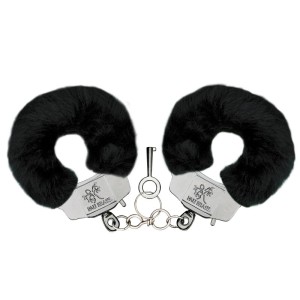 Algemas em Pelúcia  Preta PAU BRASIL