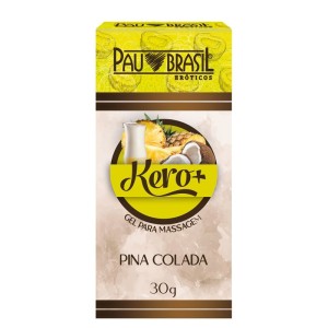 Gel Beijável Kero + Pina Colada PAU BRASIL