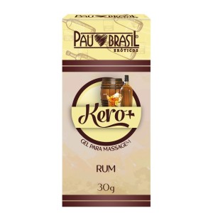 Gel Beijável Kero + Rum PAU BRASIL